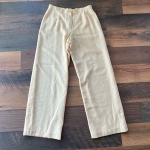 Cream colored Ralph Lauren trousers
